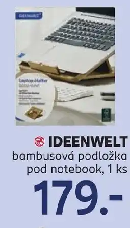 Rossmann IDEENWELT bambusová podložka pod notebook nabídka