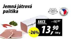 ZEMAN Jemná játrová paštika nabídka