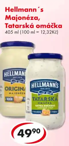 CBA Hellmann's Majonéza, Tatarská omáčka nabídka