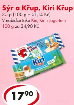 CBA Sýr a Křup, Kiri Křup nabídka