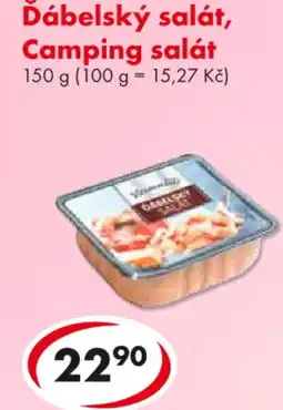 CBA Ďábelský salát, Camping salát nabídka