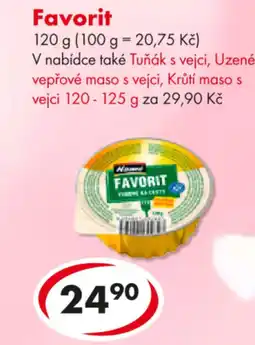 CBA Favorit nabídka