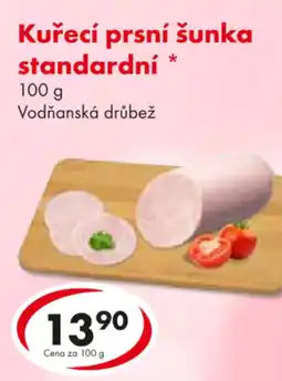 CBA Kuřecí prsní šunka standardní nabídka