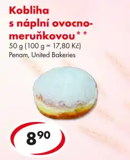 CBA Kobliha s náplní ovocno- meruňkovou nabídka