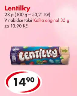 CBA Lentilky nabídka