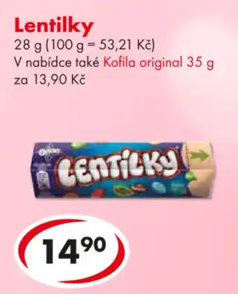 CBA Lentilky nabídka