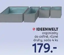 Rossmann IDEENWELT organizéry do skříně nabídka