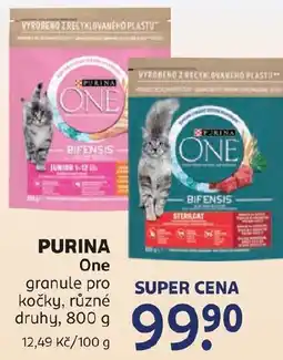 Rossmann PURINA One granule pro kočky nabídka