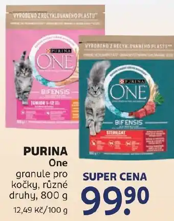 Rossmann PURINA One granule pro kočky nabídka