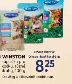 Rossmann WINSTON kapsička pro kočky nabídka