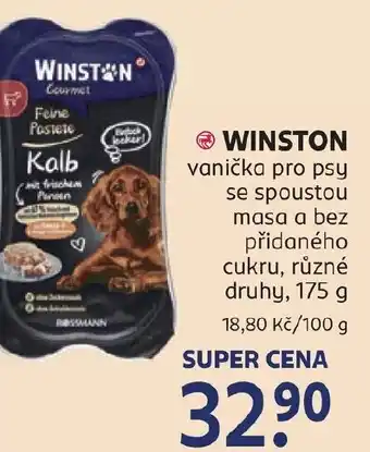 Rossmann WINSTON vanička pro psy se spoustou masa a bez přidaného cukru nabídka