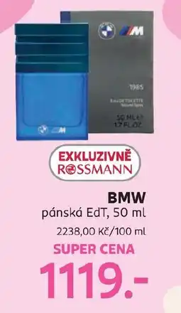 Rossmann BMW pánská EdT nabídka
