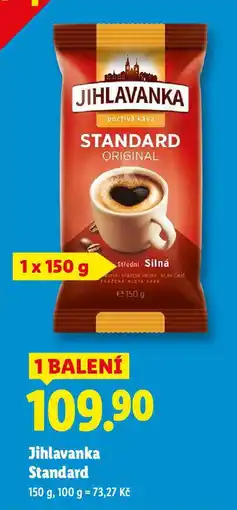 Lidl Káva jihlavanka nabídka