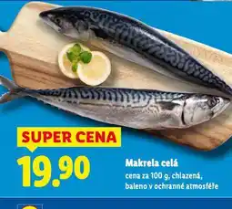 Lidl Makrela celá nabídka