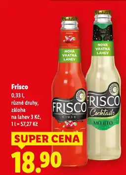 Lidl Frisco nabídka