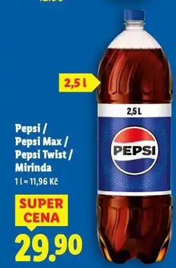 Lidl Pepsi twist nabídka