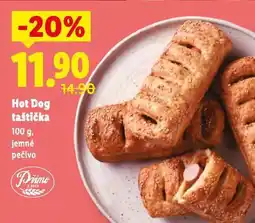 Lidl Hot dog taštička nabídka