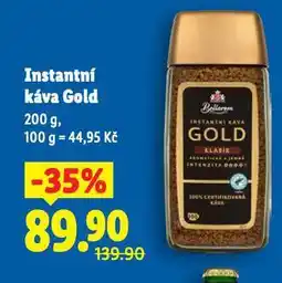 Lidl Instantní káva gold nabídka