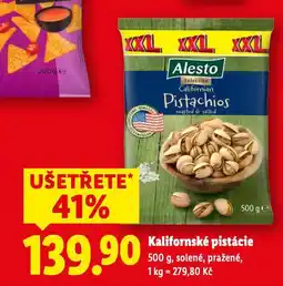 Lidl Kalifornské pistácie nabídka