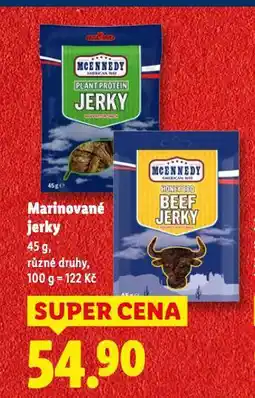 Lidl Marinované jerky nabídka