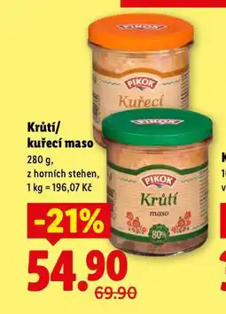 Lidl Kuřecí maso nabídka