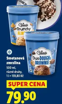 Lidl Smetanová zmrzlina nabídka