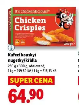 Lidl Kuřecí křídla nabídka
