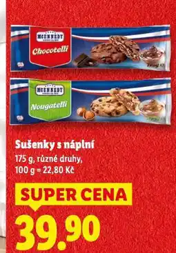 Lidl Sušenky s náplní nabídka