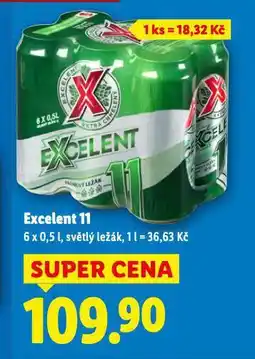 Lidl Pivo excelent nabídka