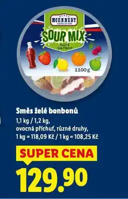 Lidl Směs želé bonbonů nabídka