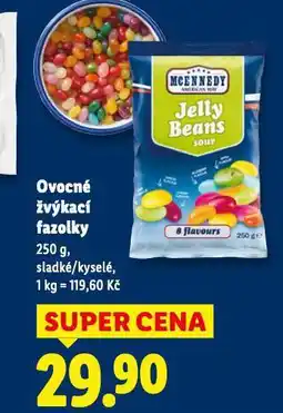 Lidl Ovocné žvýkací fazolky nabídka