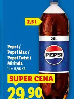 Lidl Pepsi twist nabídka