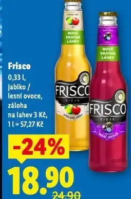 Lidl Frisco nabídka