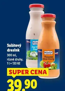 Lidl Salátový dresink nabídka