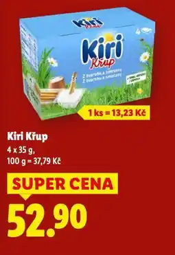 Lidl Kiri křup nabídka