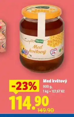 Lidl Med květový nabídka