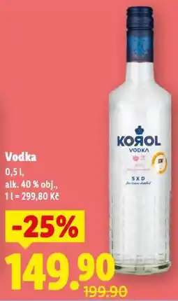 Lidl Vodka nabídka