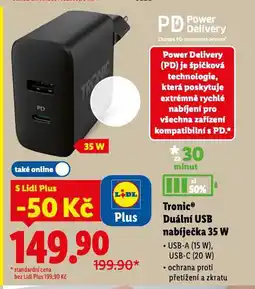 Lidl Duální usb nabíječka nabídka