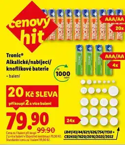 Lidl Nabíjecí baterie nabídka