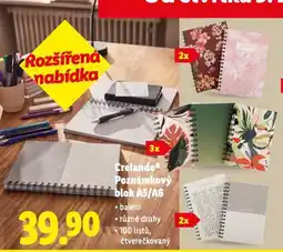 Lidl Poznámkový blok nabídka