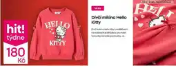 Pepco Dívčí mikina Hello Kitty nabídka