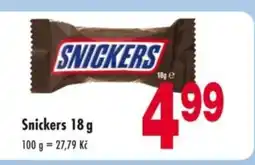 Qanto Snickers nabídka