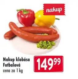 Qanto Nakup klobása Fotbalová nabídka