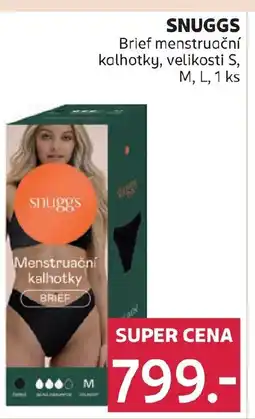 Rossmann SNUGGS Brief menstruační kalhotky nabídka