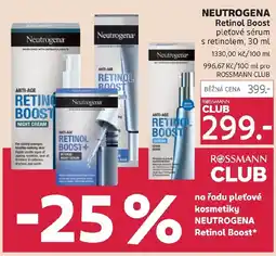 Rossmann NEUTROGENA Retinol Boost nabídka