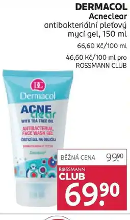 Rossmann DERMACOL Acneclear nabídka