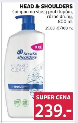 Rossmann HEAD & SHOULDERS šampon na vlasy proti lupům nabídka