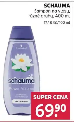 Rossmann SCHAUMA šampon na vlasy nabídka