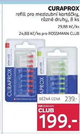 Rossmann CURAPROX refill pro mezizubní kartáčky nabídka