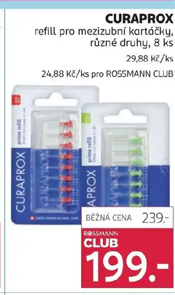 Rossmann CURAPROX refill pro mezizubní kartáčky nabídka